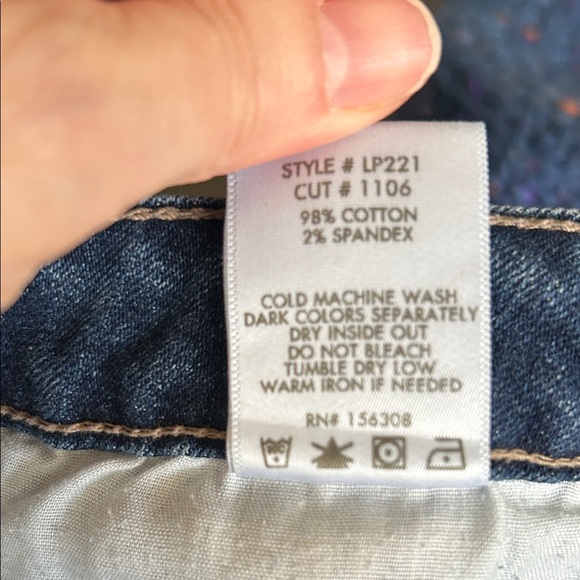 Letter to Juliet L.T.J Romeo Straight leg jeans size 28 - Picture 9 of 10